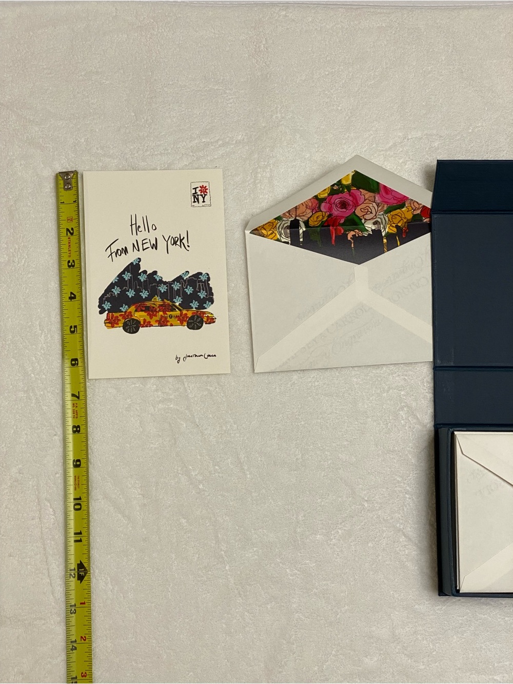 Dempsey & Carroll New York Skyline by Jonathan Cohen Flat Cards w/ Envelopes